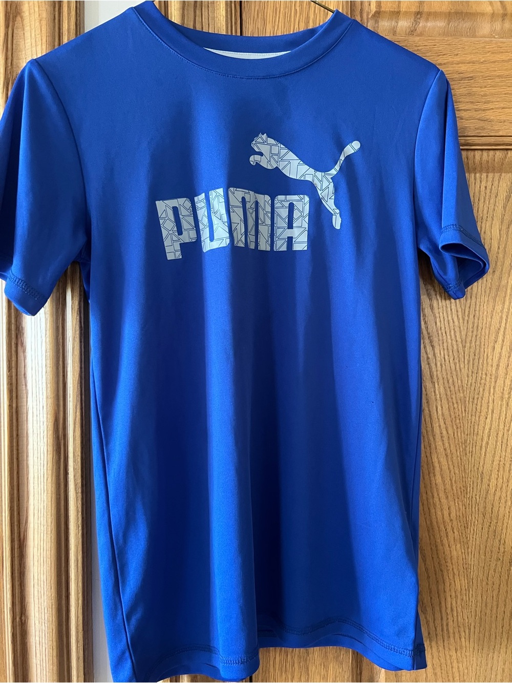 6 / 10$ Kids Clothes - Boys Size 10-12 Puma Blue Sports Shirt